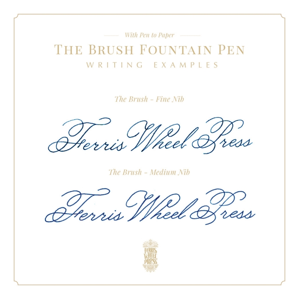 Ferris Wheel Press Fine Nibbed Fountain Pen in Spring Violette - Picture 8 of 8